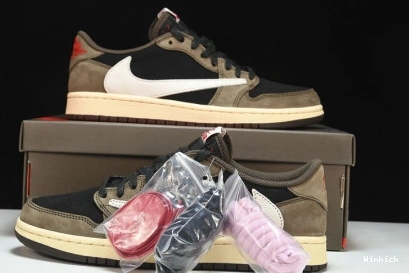SCOTT DARK LOW TRAVIS 1 AIR CQ4277-001 JORDAN MOCHA 0902
